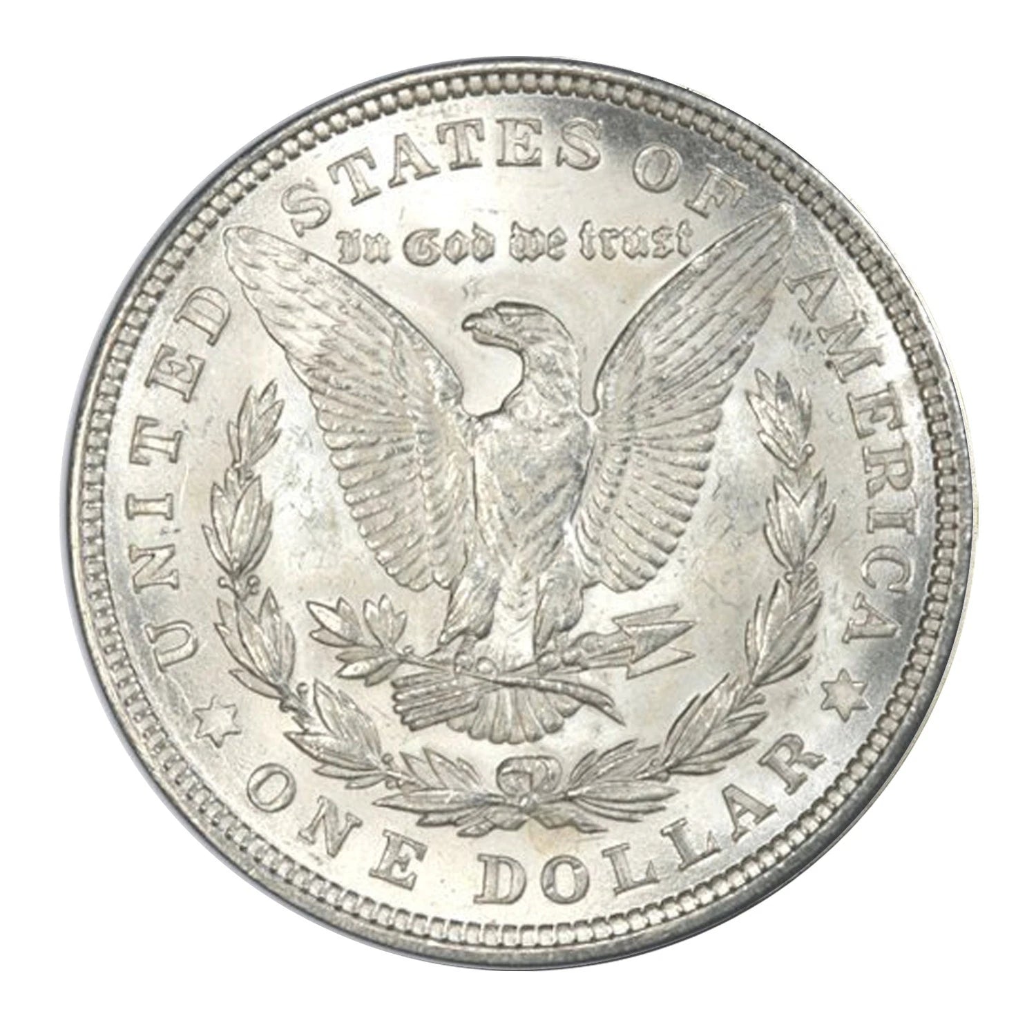 1921 Morgan Silver Dollar Gem Brilliant Uncirculated BU 90% Silver