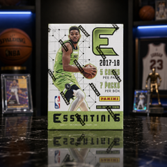 Essentials Basketball Cards 2017-18 Panini NBA Exclusive Factory Sealed Blaster Box, 35 Cards, 7 Packs, Spiral Parallels And Rookie Autographs Possible-1