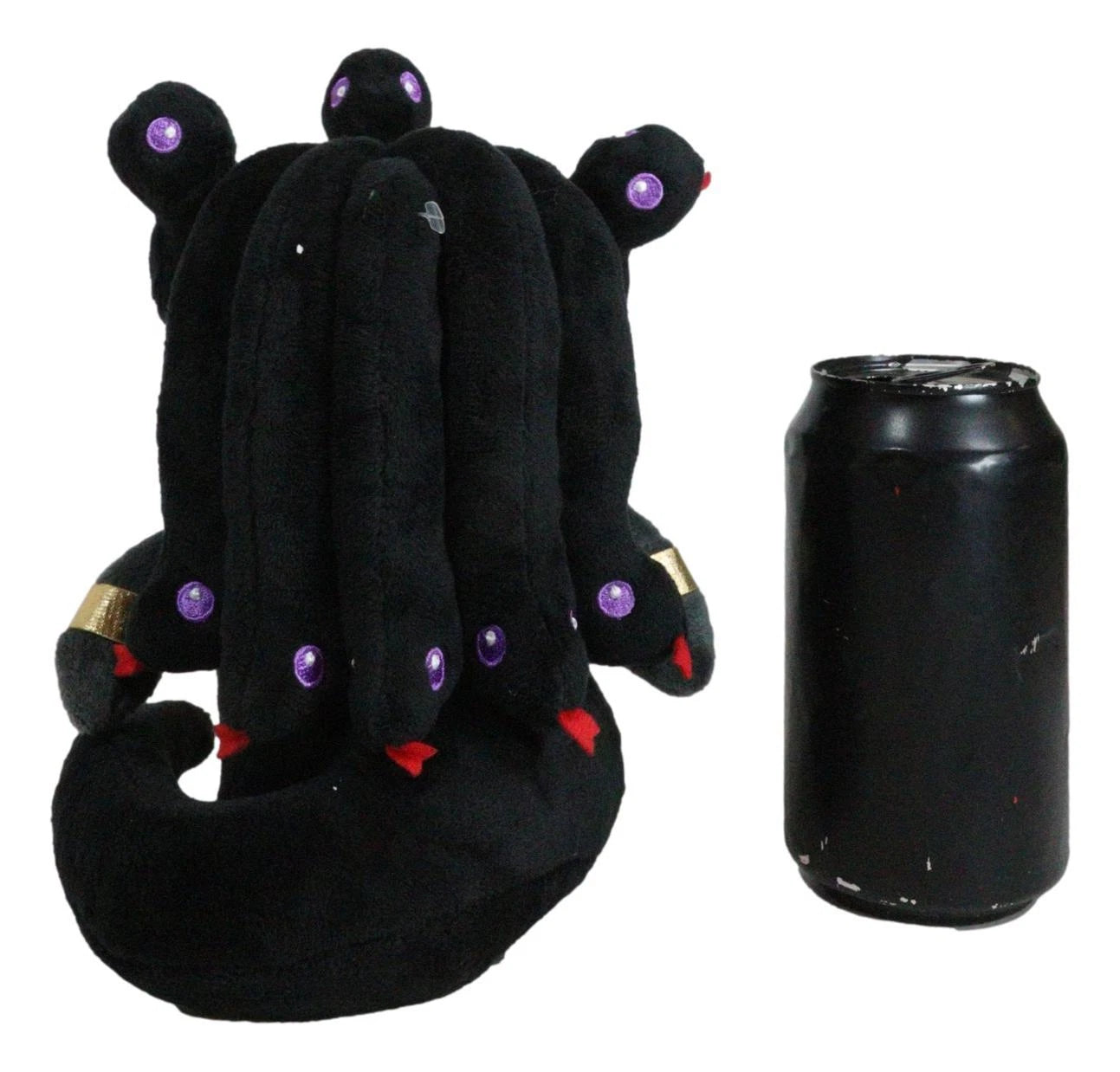 Greek Mythology Gorgon Goddess Medusa with Snake Hairs Soft Plush Toy Doll-4