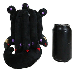 Greek Mythology Gorgon Goddess Medusa with Snake Hairs Soft Plush Toy Doll-4