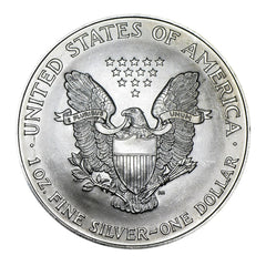 1996 $1 American Silver Eagle - Brilliant Uncirculated-3