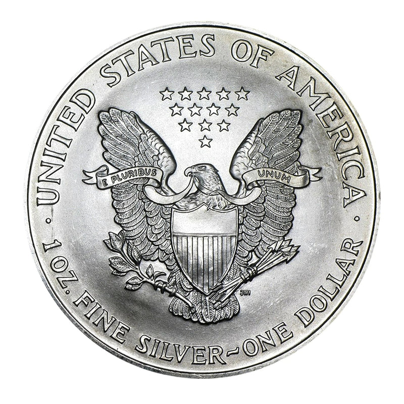 1996 $1 American Silver Eagle - Brilliant Uncirculated-3