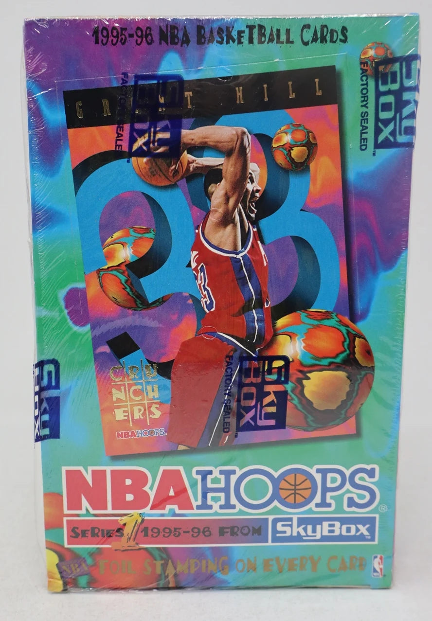 1995/96 Hoops Basketball Series 1 Box (Hobby) (36/12)-1