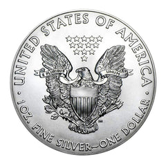 Moneda American Silver Eagle de $1 de 2018 con soporte AirTite, brillante, sin circular-3