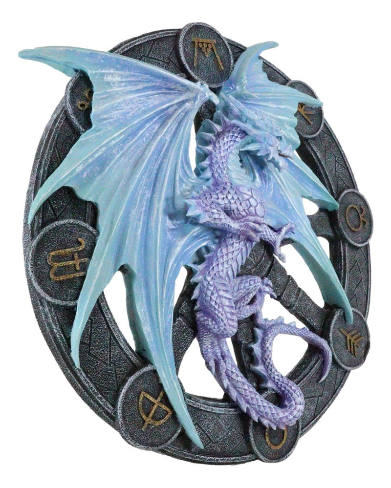 Yule Drake Winter Solstice Wheel of The Year Sabbats Of The Dragon Wall Decor-4