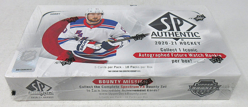 2020/21 Upper Deck SP Authentic Hockey Box (Hobby) (18/5)-3