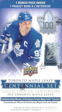 2017 Upper Deck Toronto Maple Leafs Centennial Hockey Factory Sealed Blaster Box-2