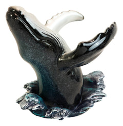 Nautical Ocean Marine Leaping Baleen Humpback Whale Wine Bottle Holder-5