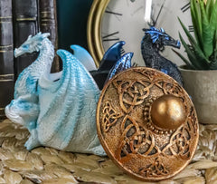 Joyero decorativo con dos dragones contrastantes de noche y día-3