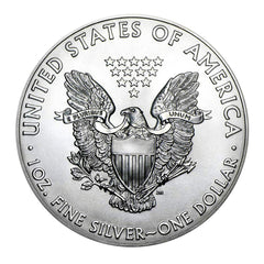 Moneda American Silver Eagle de $1 de 2018 con soporte AirTite, brillante, sin circular-3