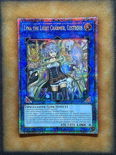 Yugioh Lyna The Light Charmer, Lustrous LIOV-EN049 Starlight Rare 1st Ed NM-1