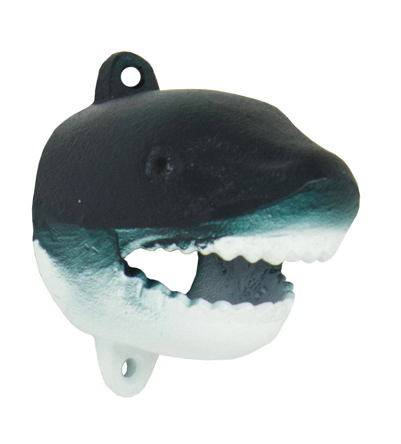 Cast Iron Nautical Marine Great White Shark Meg Fish Wall Decorative Accent-3
