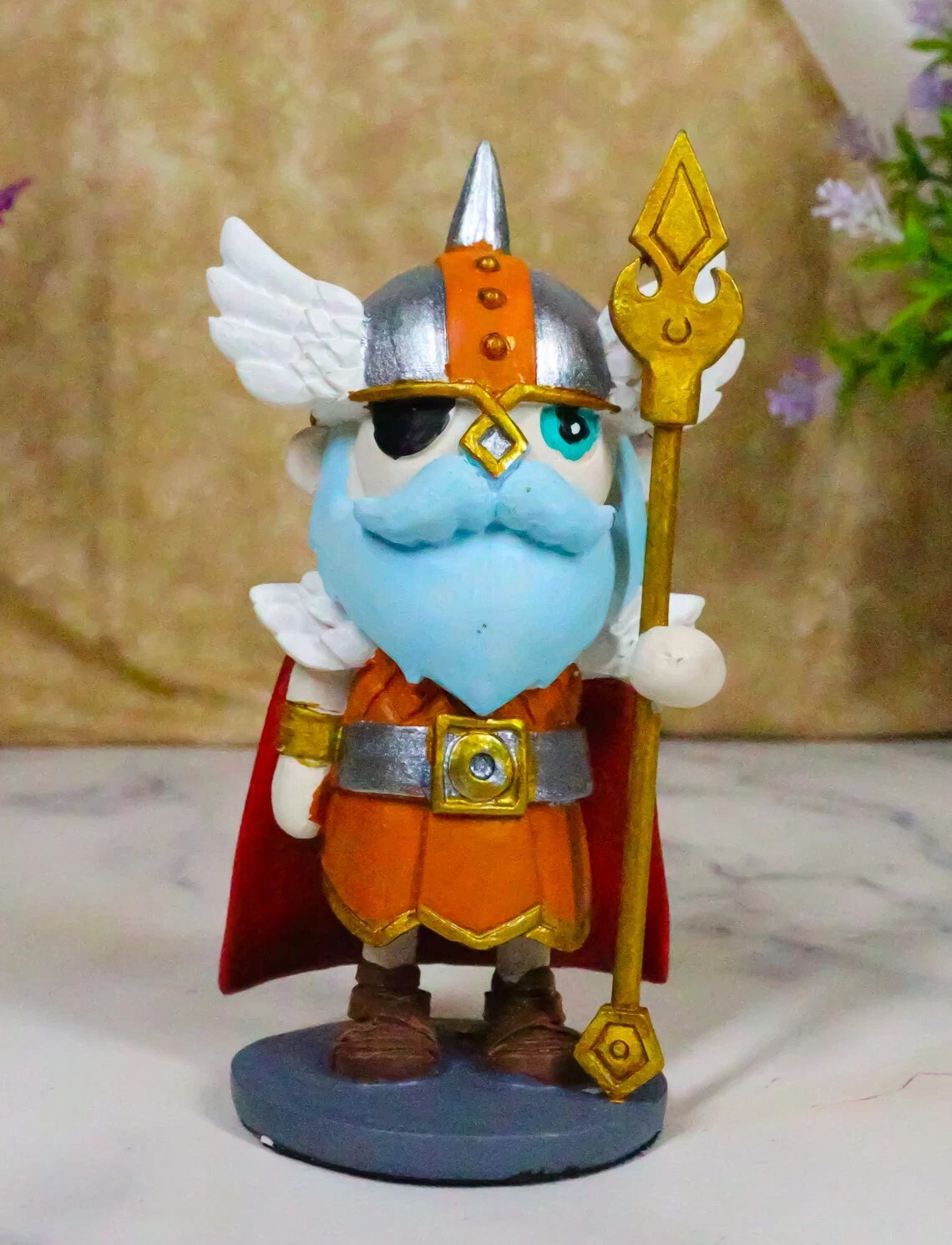 Norsies Collector Odin The Alfather Raven King of Asgard Valhalla Small Figurine