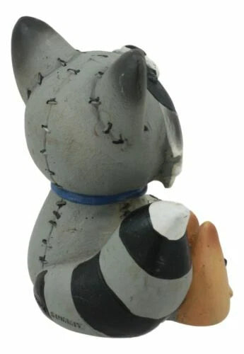 Furrybones Bandit The Raccoon Voodoo Stitched Skeleton Figurine 3"H-3