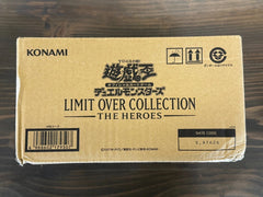Yugioh Limit Over Collection: The Heroes Japanese Factory Sealed CASE 25 Boxes-3