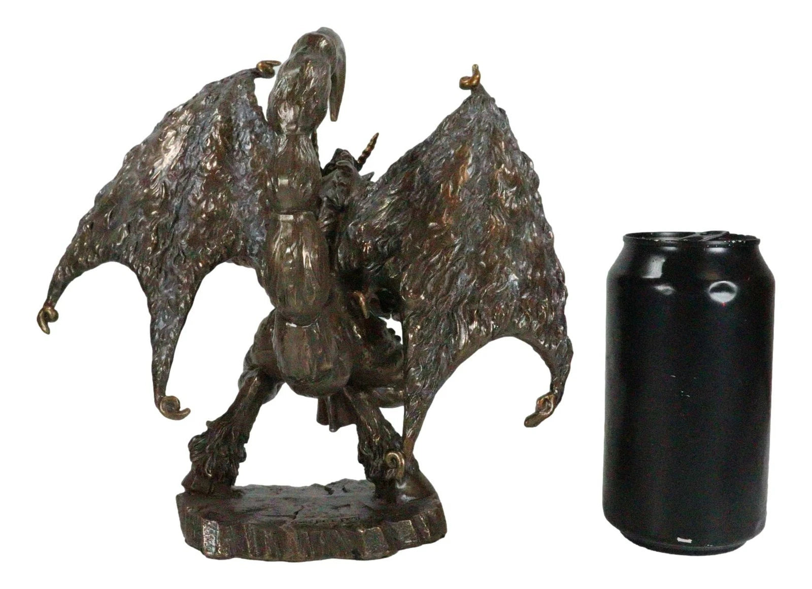 Primordial Khaos Goddess Chaos With Scorpion Tail And Flame Blade Figurine-4