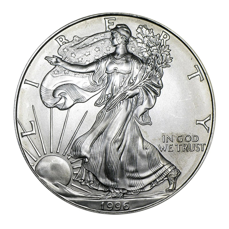 1996 $1 American Silver Eagle - Brilliant Uncirculated-2