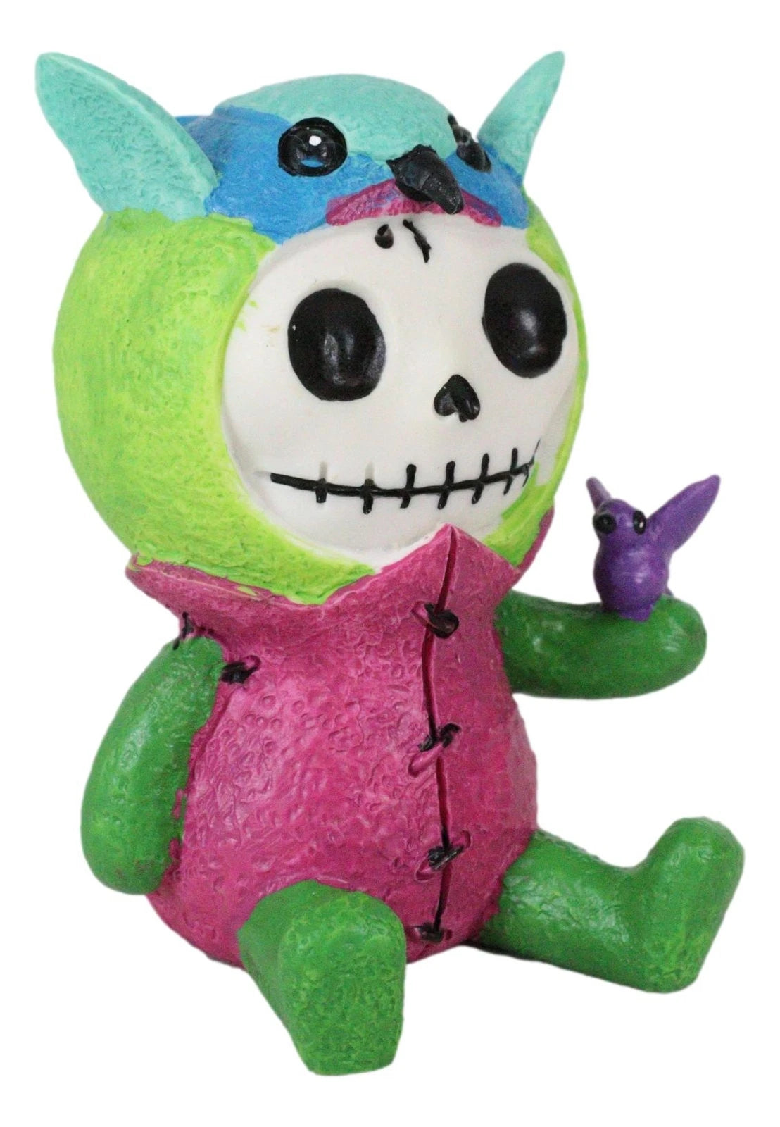 Gift Furry Bones Humphrey Costume Skeleton Monster Figurine 3"H-3