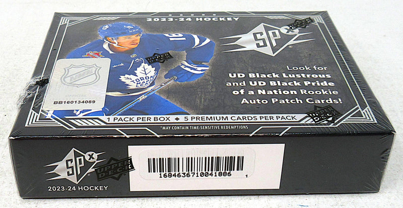 2023/24 Upper Deck SPx Hockey Box (Hobby) (1/5)-2