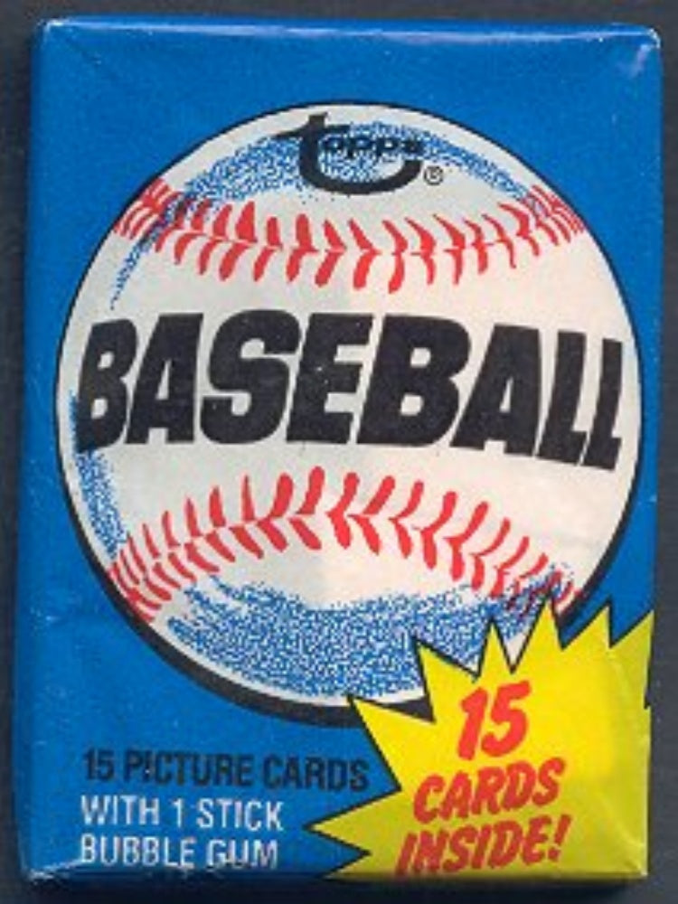 1980 Topps Baseball Unopened Wax Pack-1