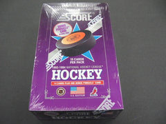 1993/94 Score Hockey Series 1 Box (U.S.) (36/15)-1
