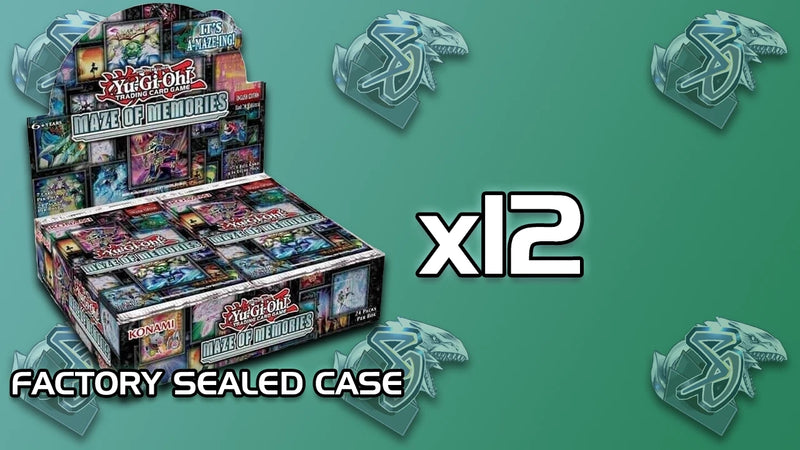 Yugioh Maze of Memories Booster Case (12 Boxes) Brand New Sealed-1