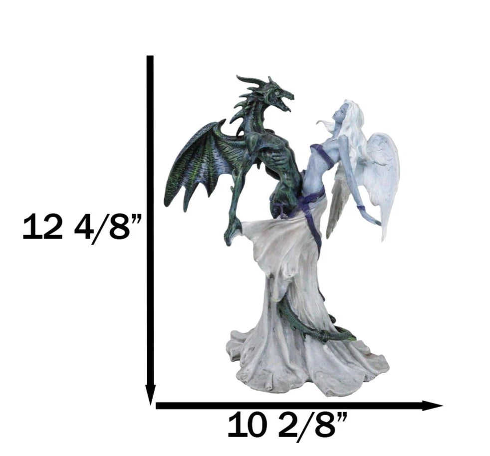 The Dark Chemical Wedding Union of Night Dragon and Morning Angel Figurine-6