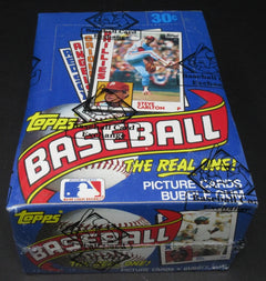 1984 Topps Baseball Unopened Wax Box (BBCE) (Non X-Out)-2