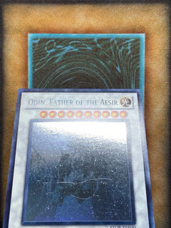 Yugioh Odin, Father of the Aesir STOR-EN040 Ghost Rare NM-2