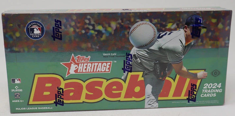 2024 Topps Heritage Baseball Box (Hobby) (24/9)-1