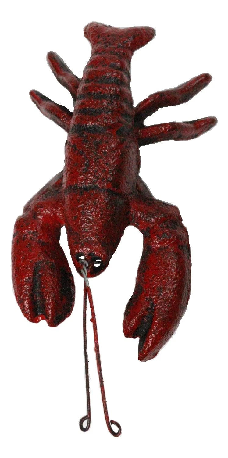 Pack Of 4 Cast Iron Nautical Cajun Creole Mini Baby Lobster Decorative Figurines-5
