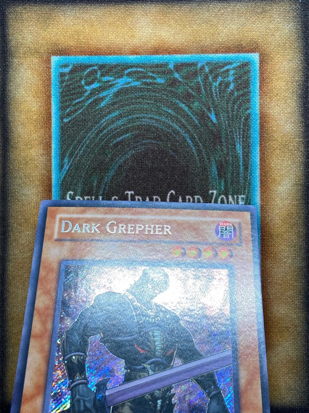 Yugioh Dark Grepher PTDN-EN000 Secret Rare 1st Ed MP (#1)-2