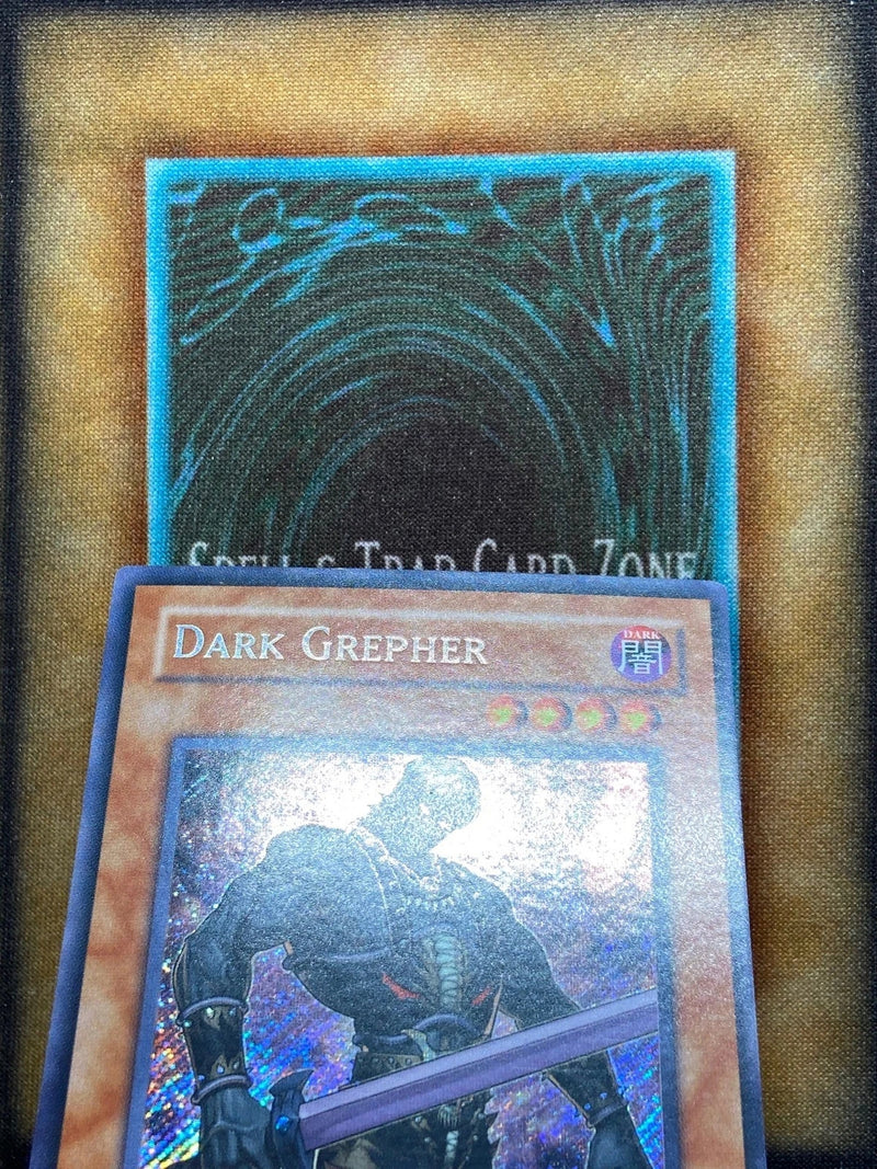 Yugioh Dark Grepher PTDN-EN000 Secret Rare 1st Ed MP (#1)-2