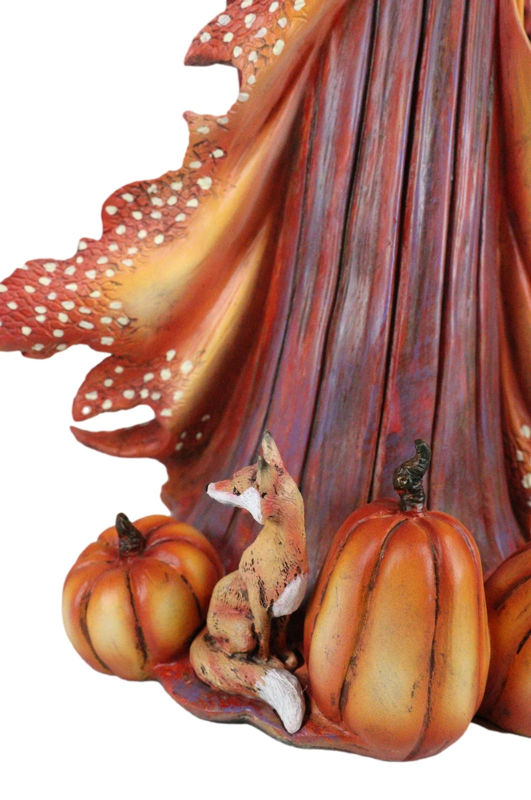 Amy Brown Pumpkin Queen Autumn Fairy Statue 17.5" Tall Fantasy Faery-8