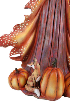 Amy Brown Pumpkin Queen Autumn Fairy Statue 17.5" Tall Fantasy Faery-8