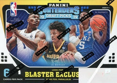 2019/20 Panini Contenders Draft Picks Basketball Factory Sealed Blaster Box-AUTO-2