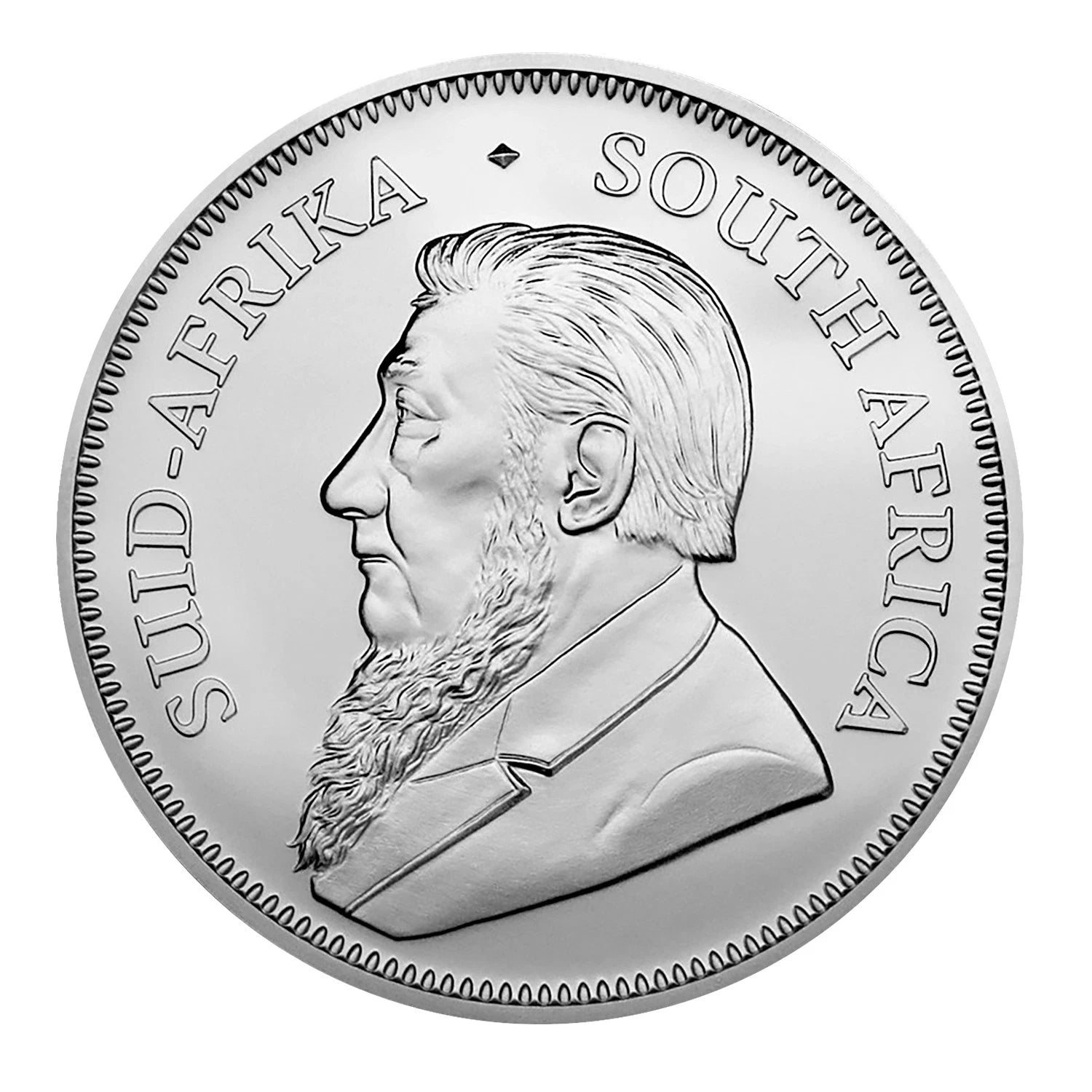 Moneda Krugerrand de plata de Sudáfrica 2019, 1 oz, 1 Rand BU-2