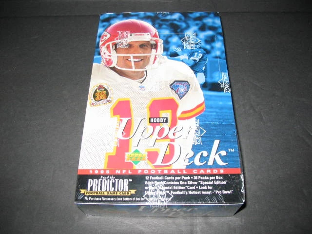 1995 Upper Deck Football Box (Hobby) (36/12)-1