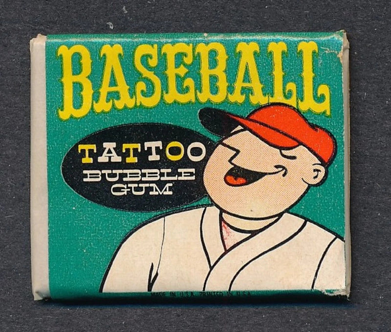 1960 Topps Baseball Tattoos Unopened Pack-1