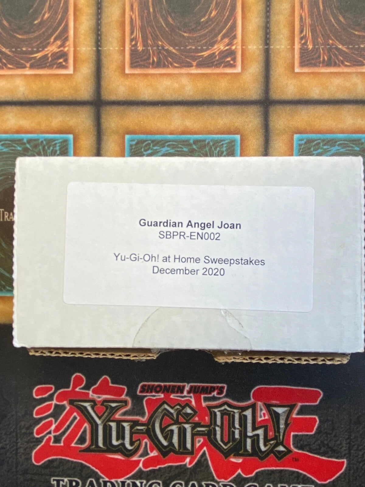 Yugioh Guardian Angel Joan SBPR-EN002 Parallel Secret Rare Promo W/ Letter! NEW!-3
