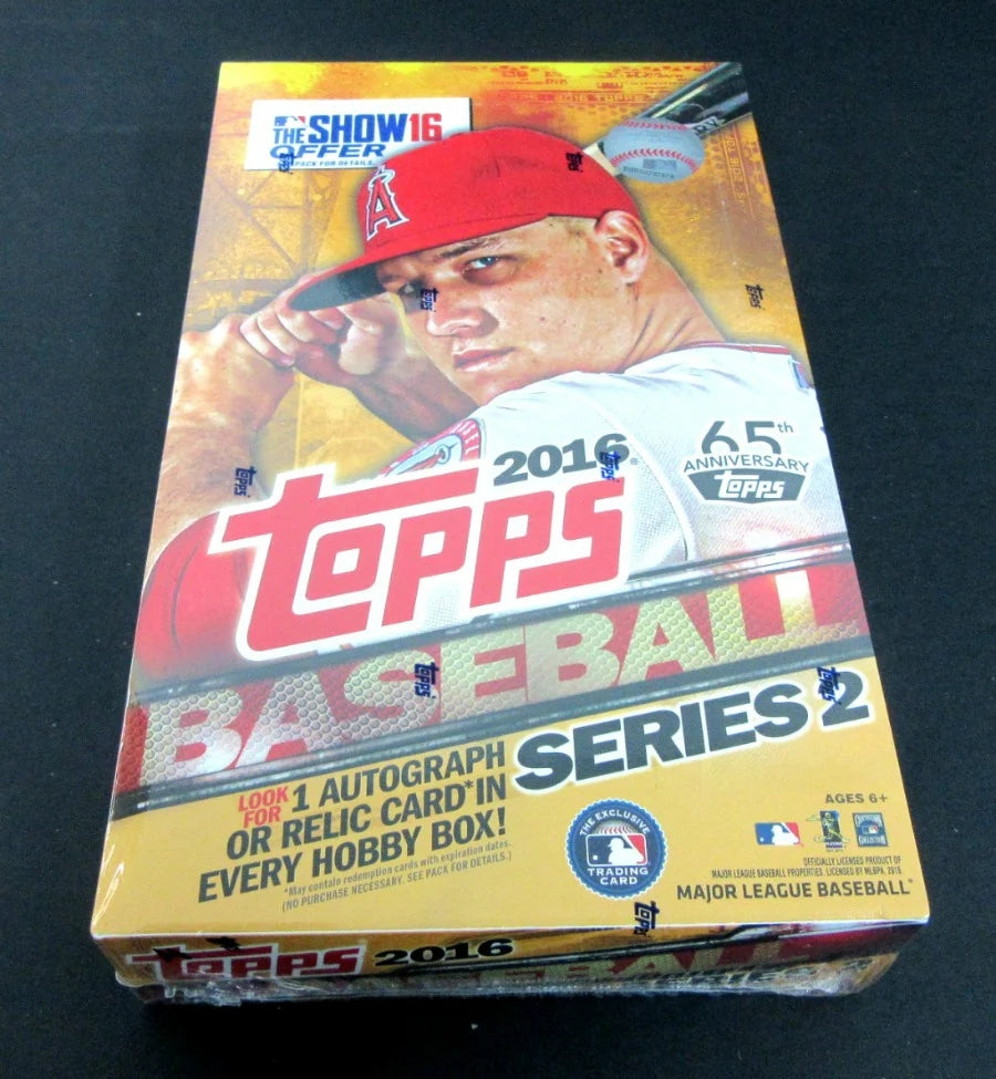 2016 Topps Baseball Series 2 Box (Hobby)-1
