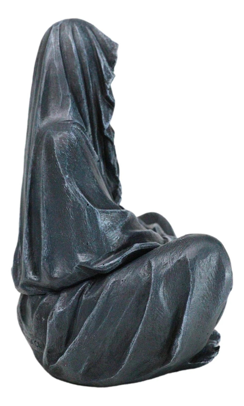 Reaper of Souls Grim Reaper In Hooded Cloak Backflow Incense Cone Burner Statue-4