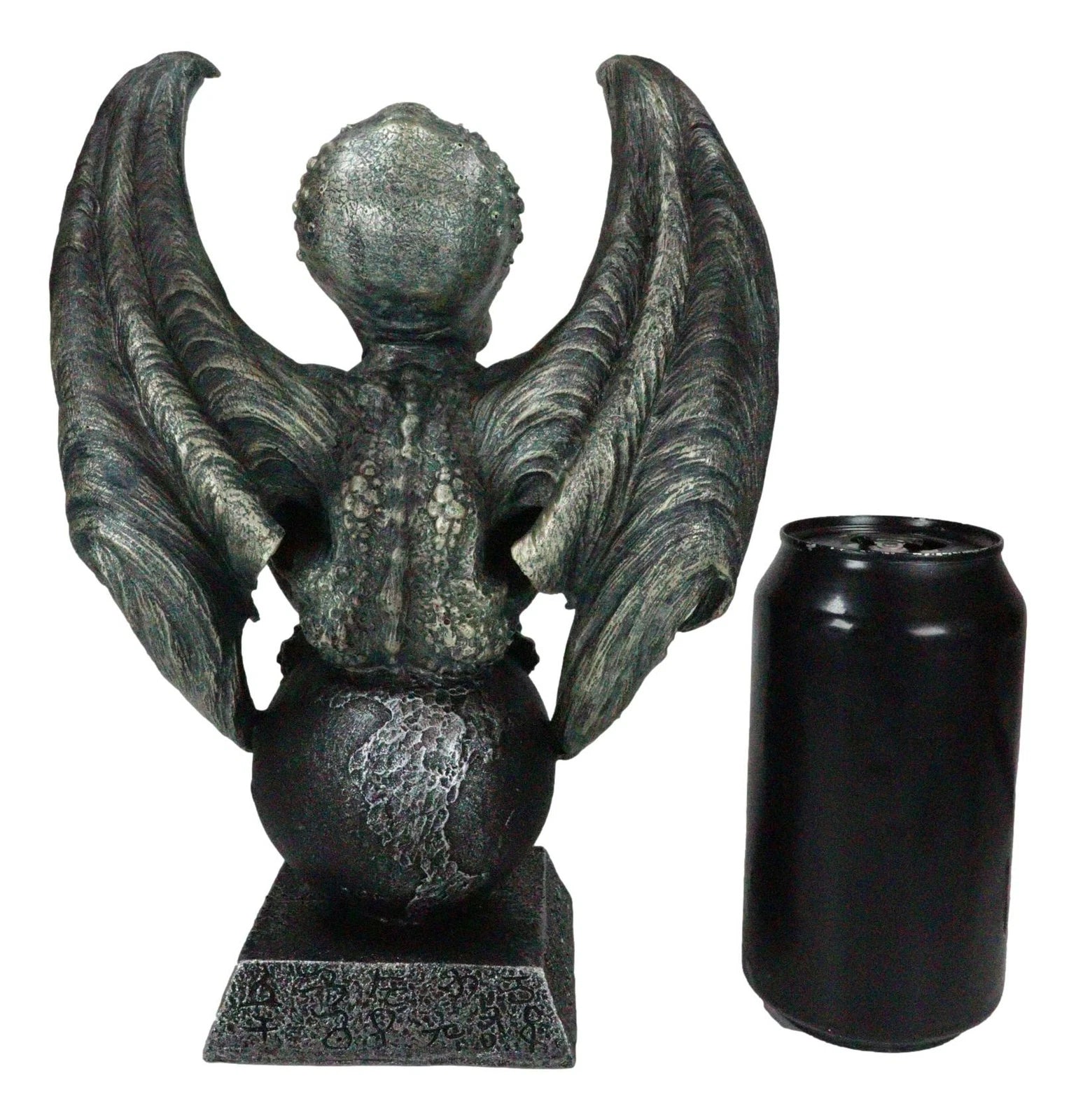 High Priest Great Old Ones Call of Cthulhu Sitting On Earth Globe Orb Figurine-6