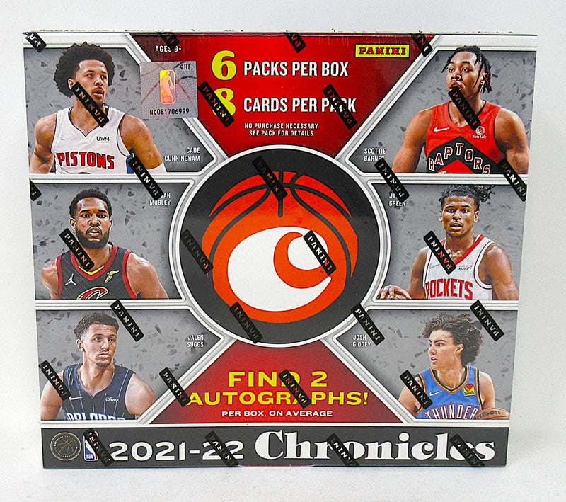 2021/22 Panini Chronicles Basketball Box (Hobby) (6/8)-1