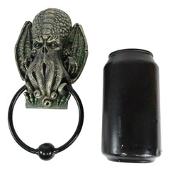 Nautical Ocean Monster Cthulhu Kraken Octopus Door Knocker Sculpture-5