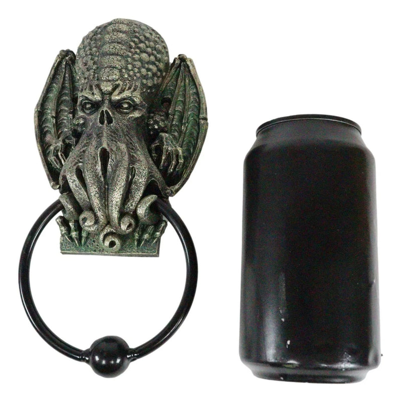 Nautical Ocean Monster Cthulhu Kraken Octopus Door Knocker Sculpture-5