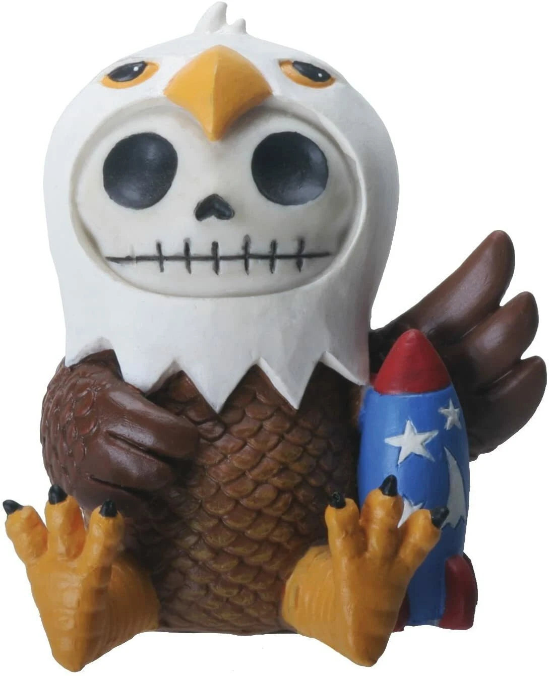 Furrybones Baldie Glory The Eagle Hooded Skeleton Monster Figurine-4