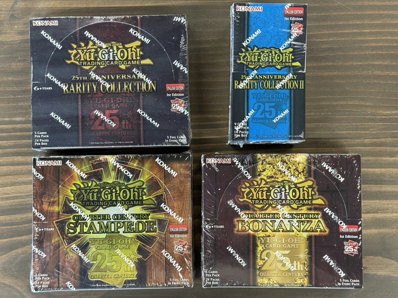 Yugioh The Ultimate Rarity Collection 1, 2, Stampede + Bonanza! 4 Box Set!-1
