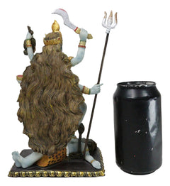 Gift Mahavidya Devi Kali Holding Severed Head Of The Ego Figurine 9"Tall-4