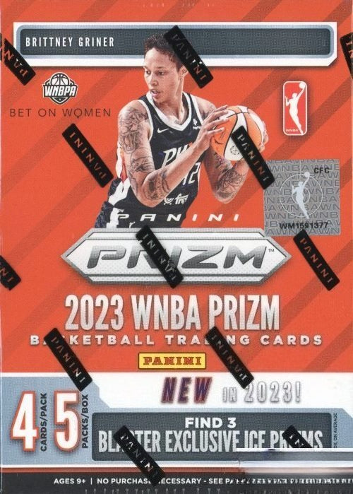 2023 Panini PRIZM WNBA Basketball EXCLUSIVE Sealed Blaster Box-ICE PRIZMS!-1